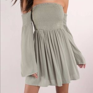 Off the Shoulder smocked dress